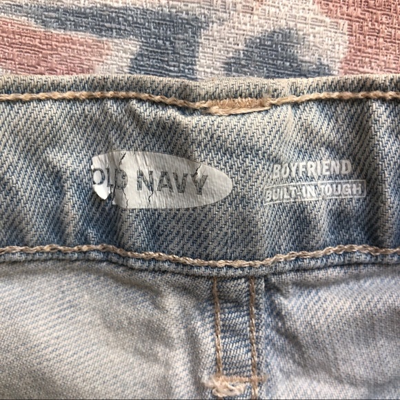 Old Navy girl jeans boyfriend style cut out hem - Picture 7 of 15